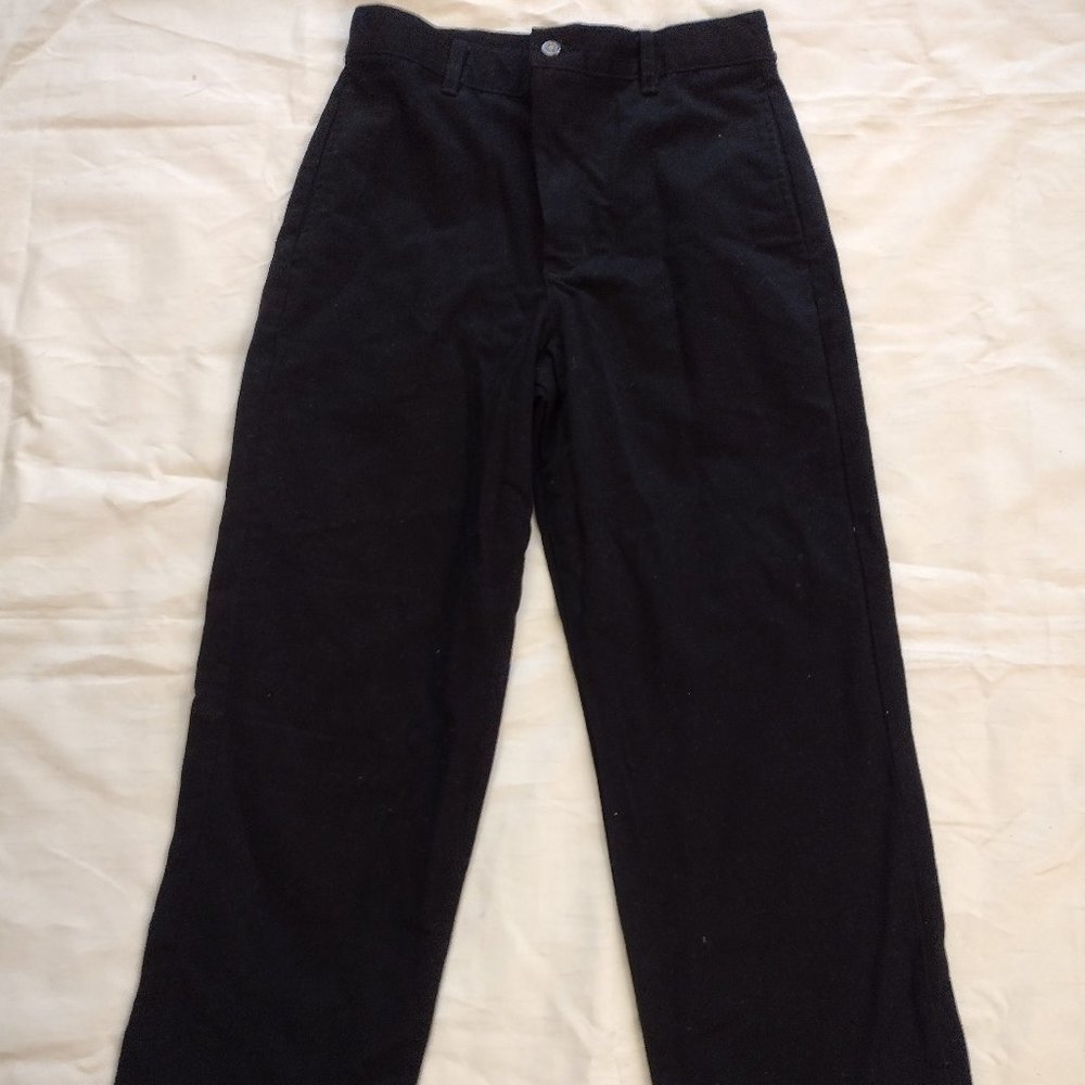GEORGE work pants Button zip Black Size 14.